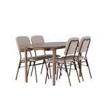 Andy, Seda Oval matgrupp Beige,Brun, Natur, 180 x 90