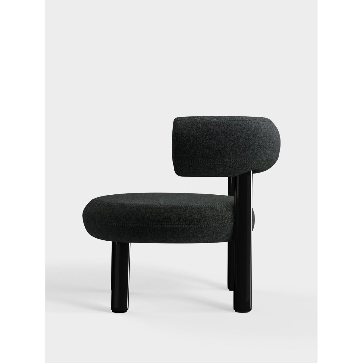 Fat Loungestol Divina Melange Dark Grey BLS