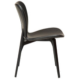 Paragon Stol Vintage Black Art.Leather, Black Ash