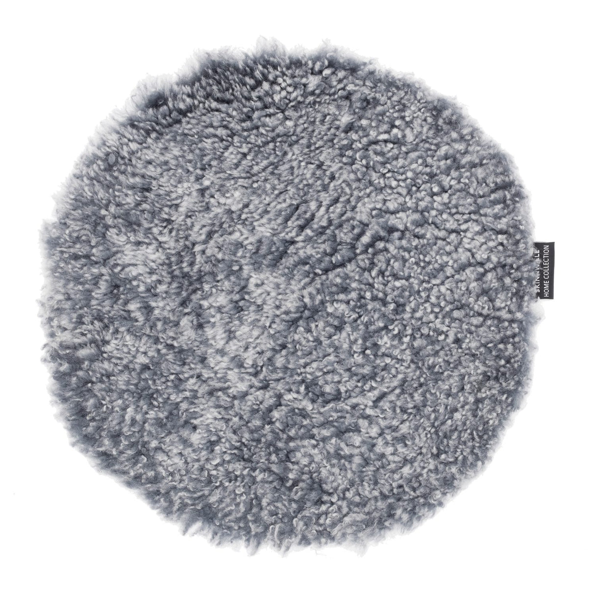 Curly Rund Sittplätt Steel Grey