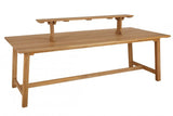 Keros Matgrupp 220x100 cm Teak ink 6st Keros Karmstolar