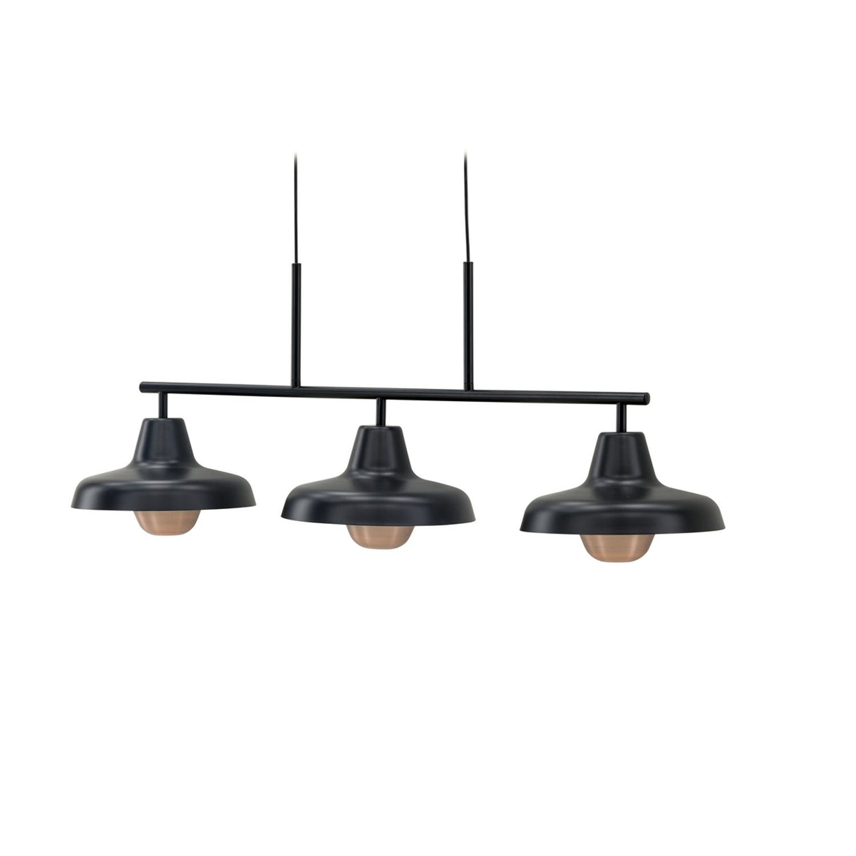 Stöten Taklampa Svart, ⌀30