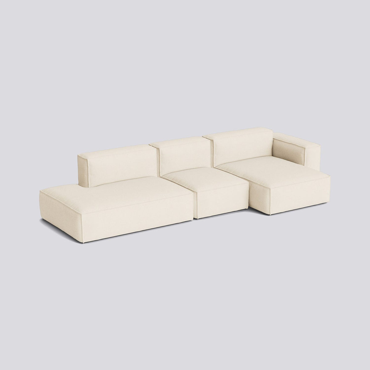 Mags Soft 3-sits, kombination 4 höger Soffa Turf Cream, Avtagbart
