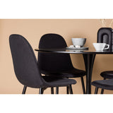 Glade, Polar Rund matgrupp Svart, Svart, ⌀100