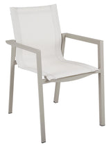 Delia Karmstol Textilene - Khaki / Off White
