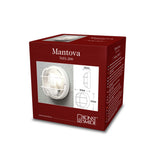 Mantova E27 Vägglampa Ute Vit