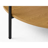 Powis Soffbord Ø84 cm Tawny Natural