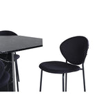 Marbs, Vault Rund matgrupp Svart, Svart, ⌀110