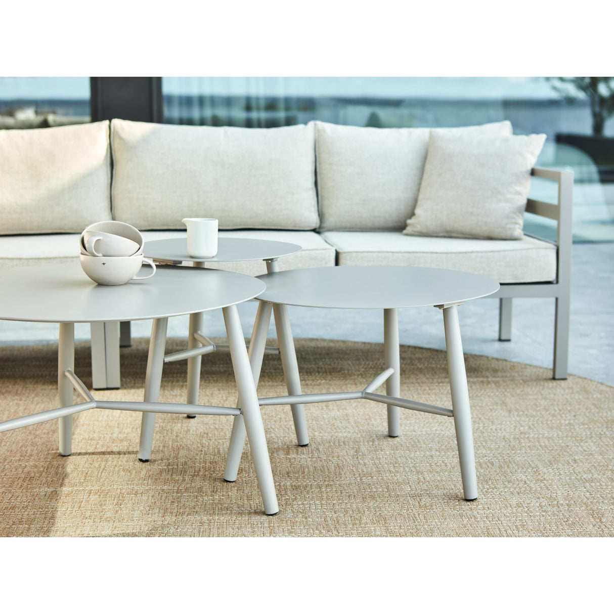 Weldon Hörnsoffa Khaki/Sand