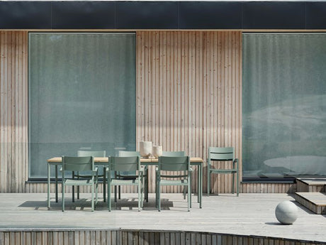 Nox Matgrupp 240x90 cm ink 6st Delia Karmstolar Dusty Green