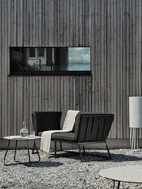 Vence 2-Sits Soffa Svart/Svart