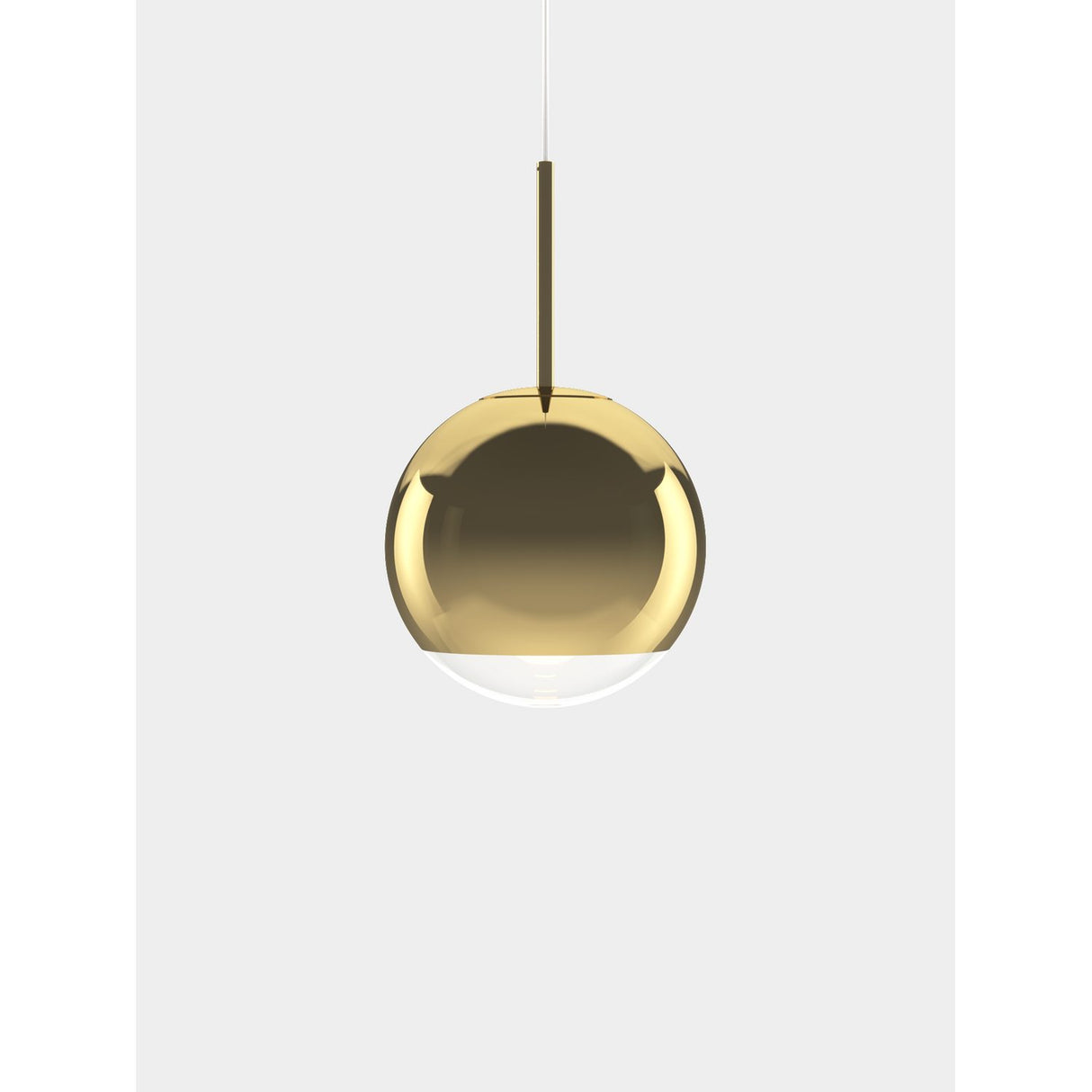 Mirror Ball Pendellampa Gold, 25 cm