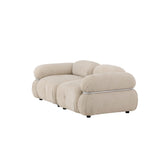 Mika 2-sitssoffa Beige, Silver