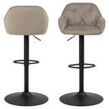 Toulon Barstol Trumpetbas Vic tyg Beige