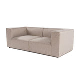 Reykjavik 2 (95 x 190 x 65 cm) 2-sitssoffa Sandbeige