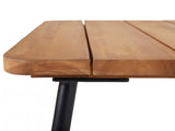 Nolli Matbord 175x90 cm Svart/Teak