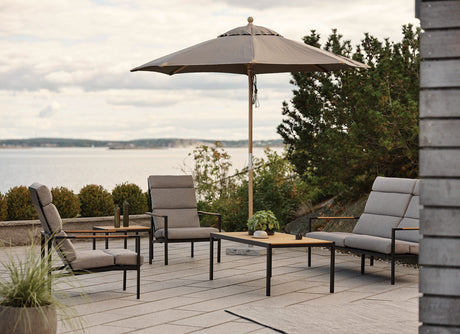Indus Soffbord Svart/Teak