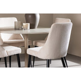 Lycke, Leone Rund matgrupp Beige,Svart, Beige, ⌀110
