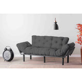 Gaborone Triple (185 x 85 x 70 cm) Grå 3-sitssoffbädd
