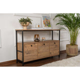 Kora Konsolbord Atlantic Pine Svart