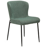 Glam Stol Pebble Green, Black