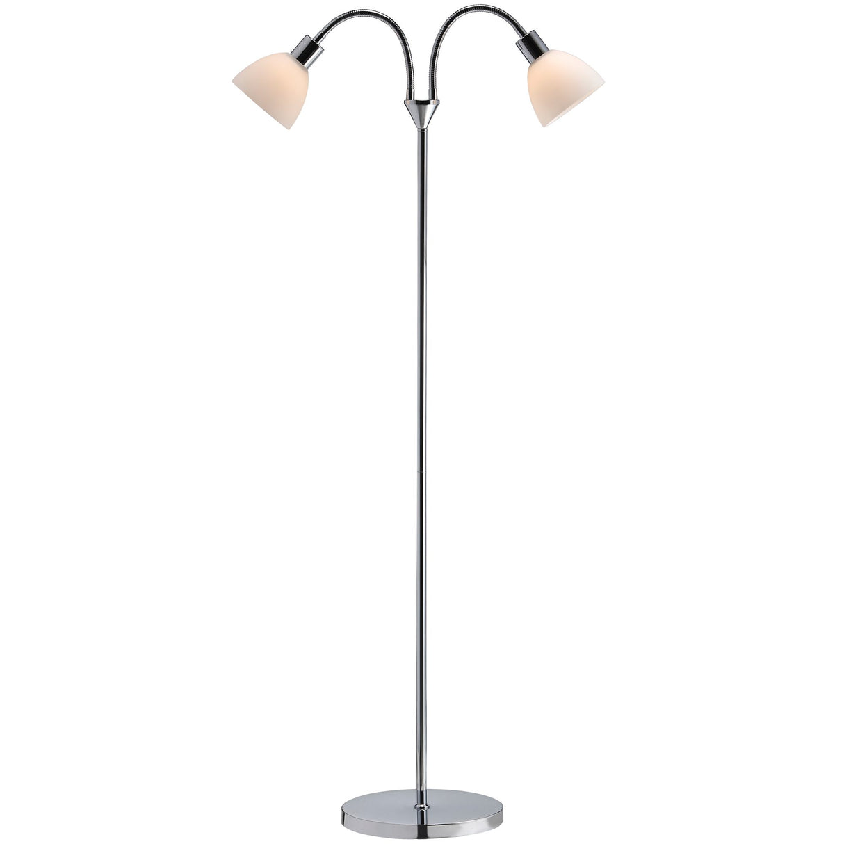 Ray Double Golvlampa Krom