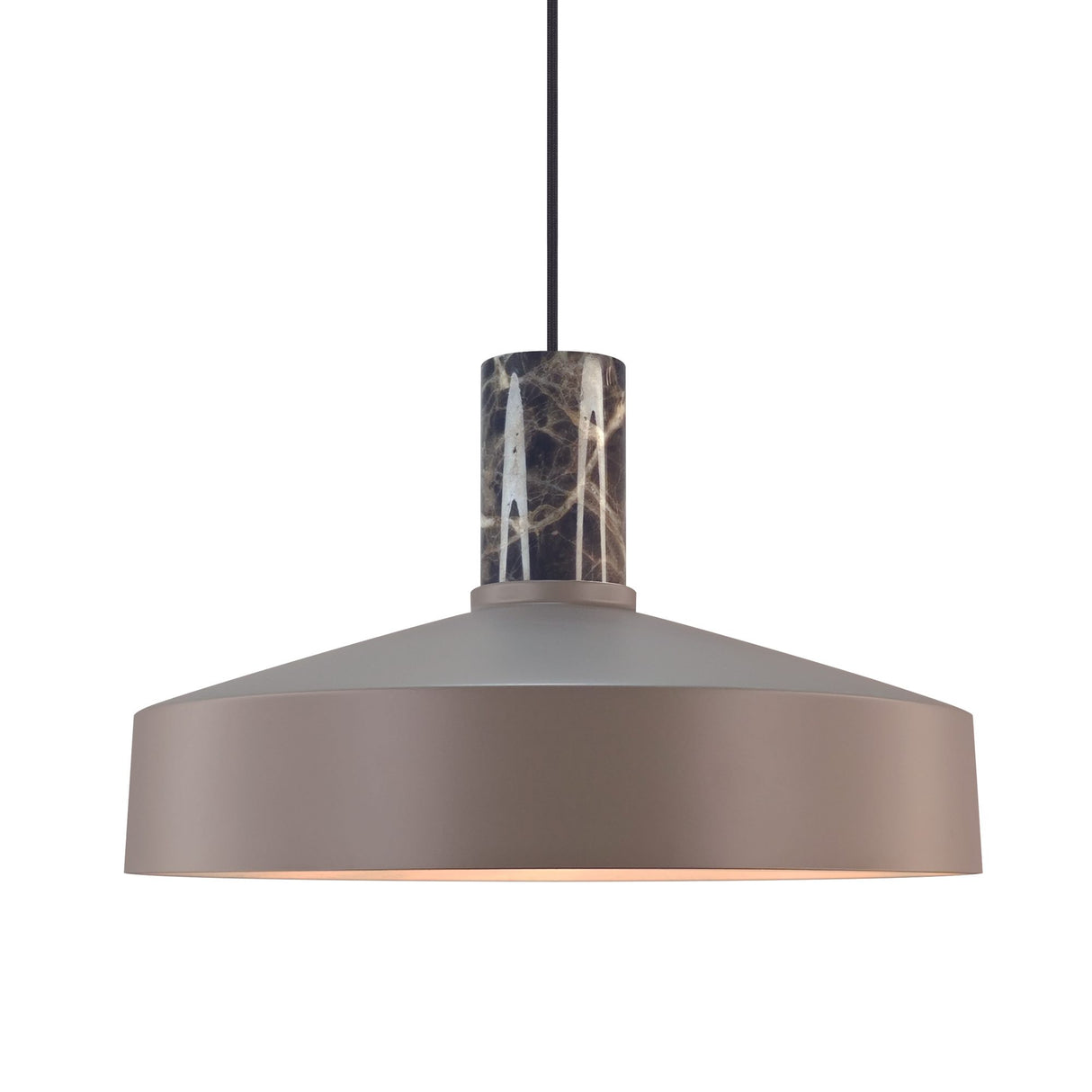 Elvas Marble Taklampa Ljusbrun