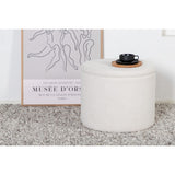 Dunken Puff Vit, Polyester teddy