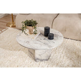 Quito (80 x 40 x 80 cm) freesia-marmor Soffbord