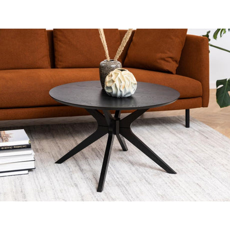Quartier Soffbord 80x80 cm Svart
