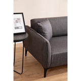 Napoli (160 x 67 x 95 cm) Dark Grey 2-sitssoffa