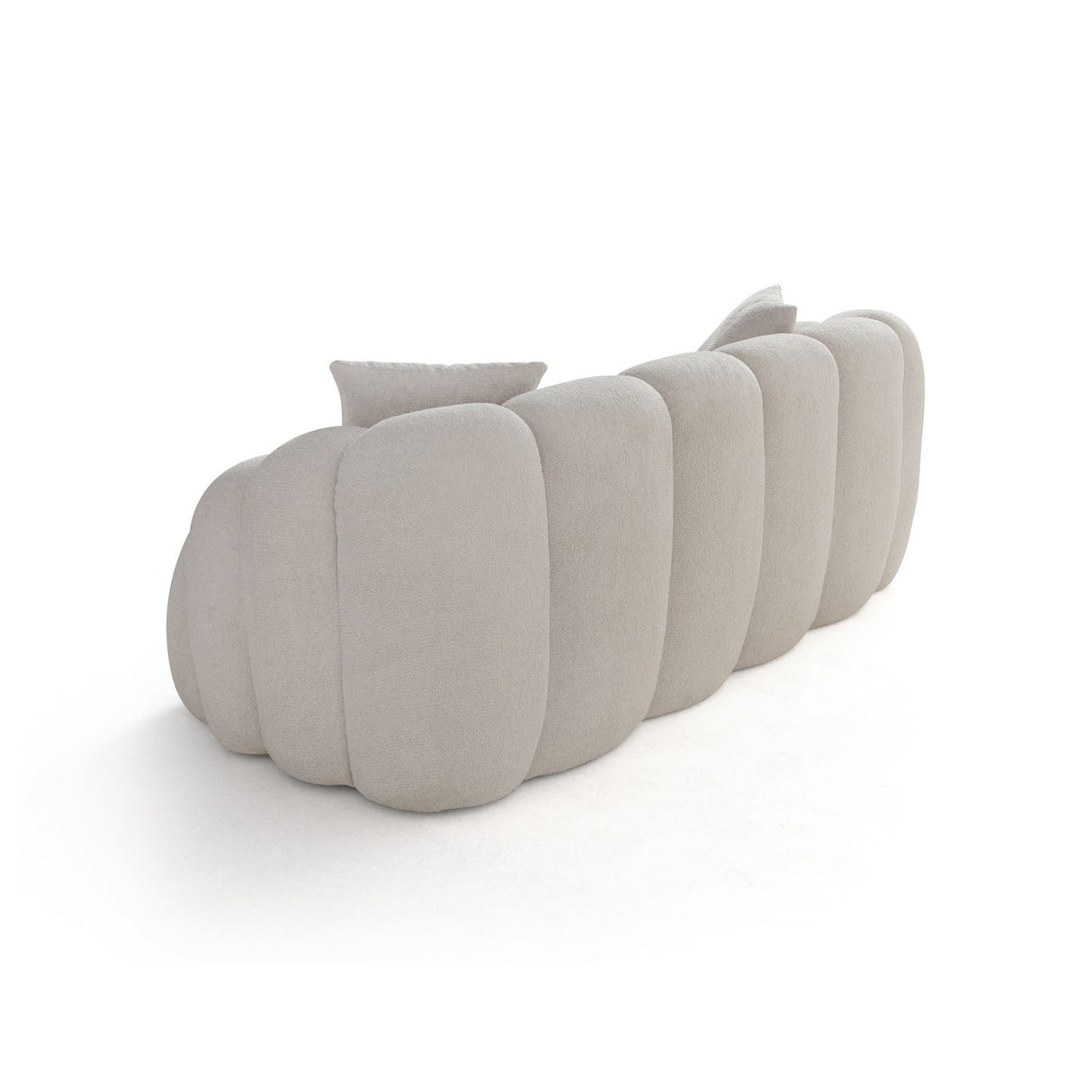 Octavio (199 x 70 x 80 cm) 2-sitssoffa Vit