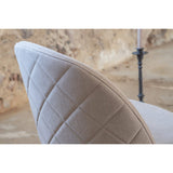 Sammet Matstol Beige