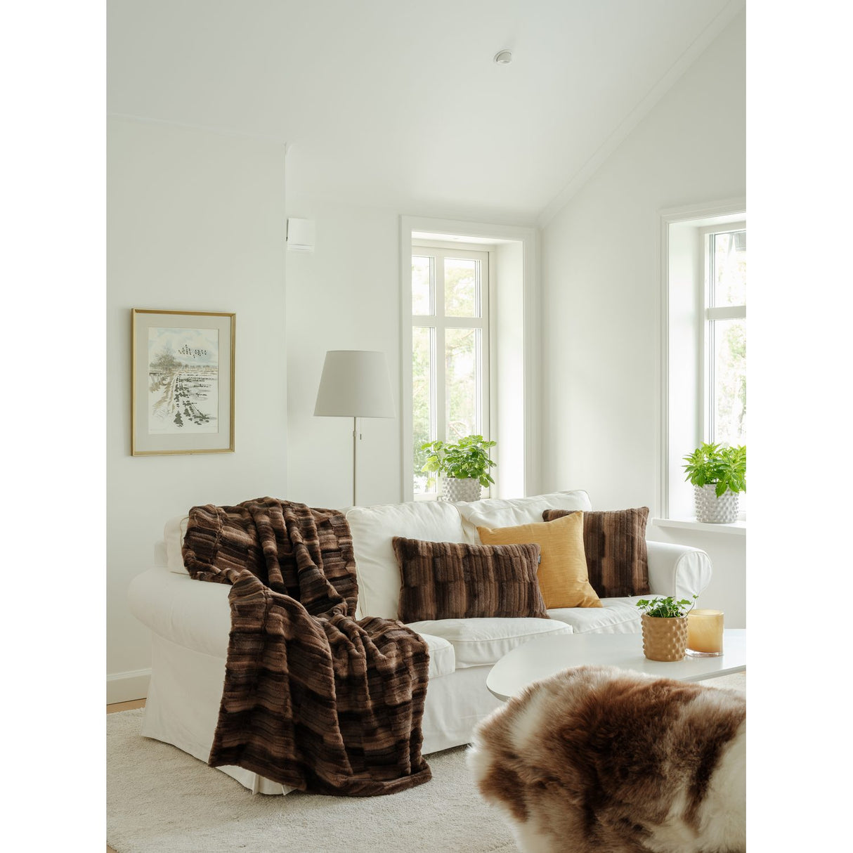 Browny Chocolate Pläd