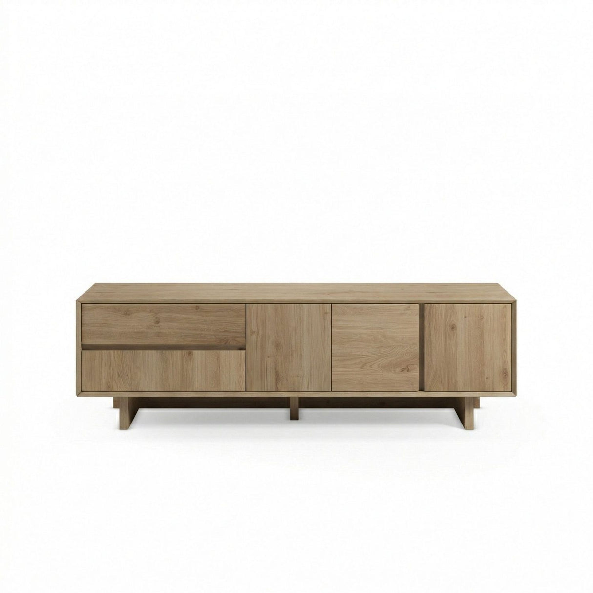 Carpi (180 x 55 x 45 cm) TV-bänk Naturlig ek