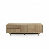 Carpi (180 x 55 x 45 cm) TV-bänk Naturlig ek
