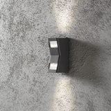 Potenza GU10 Vägglampa Ute Antracit, 23 cm