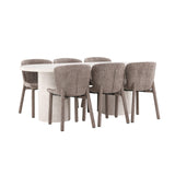 Narvik, Astoria Oval matgrupp Brun, Beige, 200 x 100