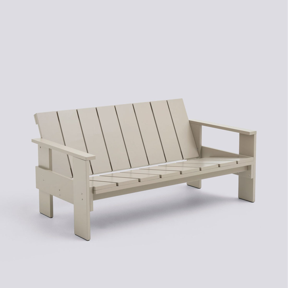 Crate Soffa London fog – massiv furu med vattenbaserad lack