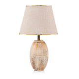 Tbilisi (40 x 30 x 40 cm) Creme Guld Bordslampa