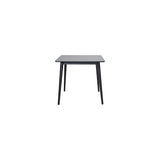 Viken 80x80+30 cm cm Svart Ask Melamin Tillägsskiva