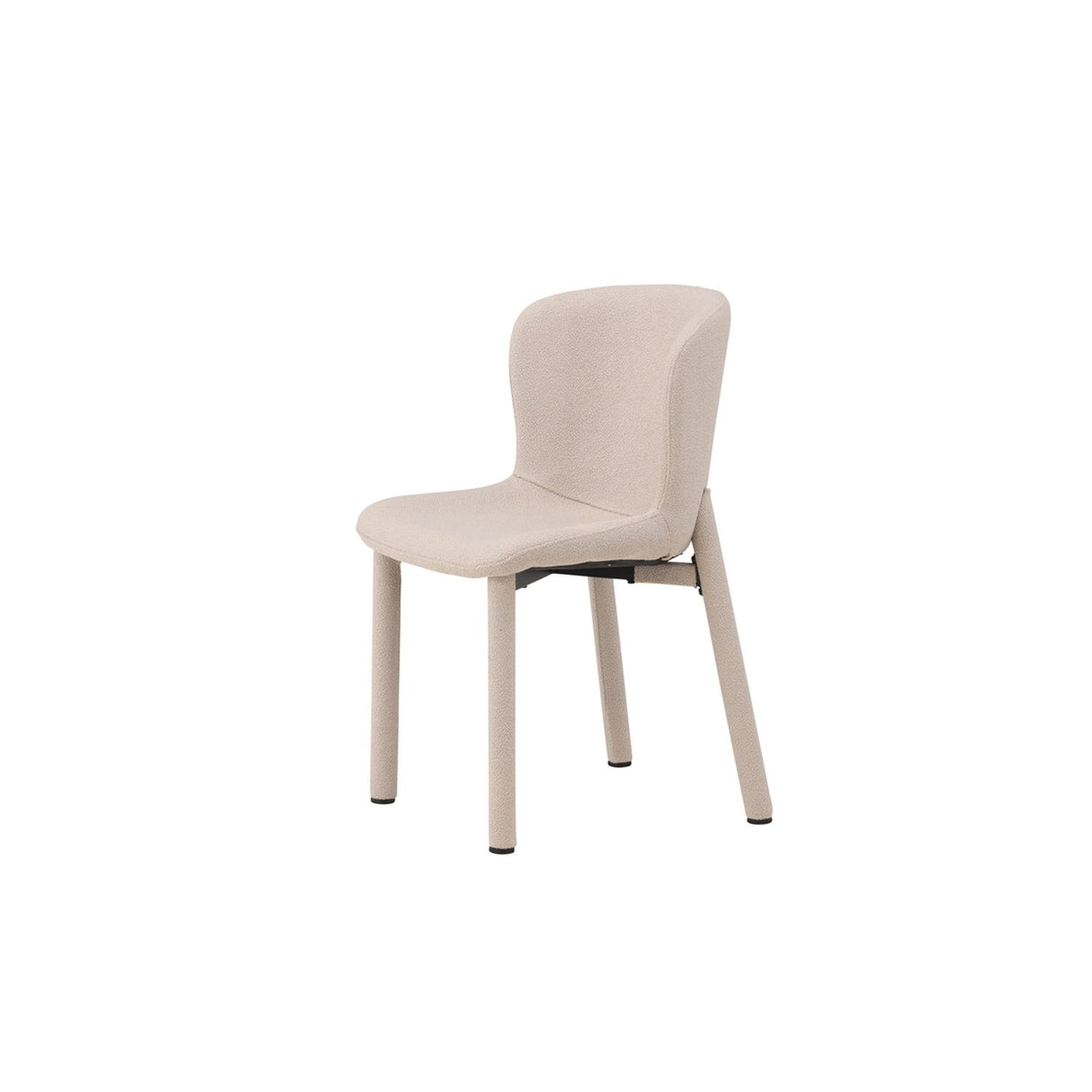 Astoria Matstol Beige, Bouclé, 54 x 83 x 52