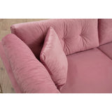 Maputo (214 x 90 x 84 cm) 3-sitssoffa Dusty Rose
