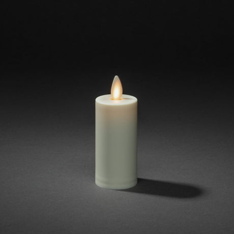 Gräddvit, varmvit LED 3,8x10,1 cm timer 5h Dekorationsljus El