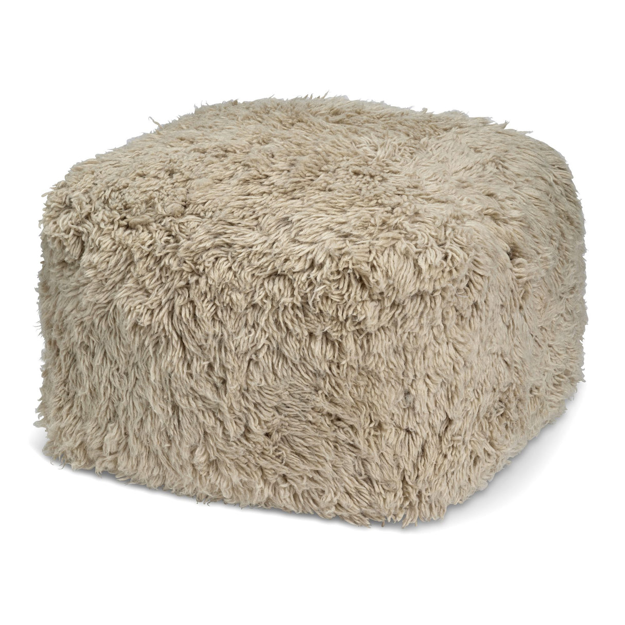 Cloudy 55x55 cm Puff Beige