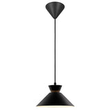 Dial Taklampa 25 cm, Svart