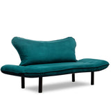 Chatto (150 x 75 x 70 cm) 2-sits bäddsoffa Petrolblå