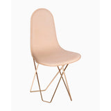 Cactus Leather Stol Crude Nature, Guld