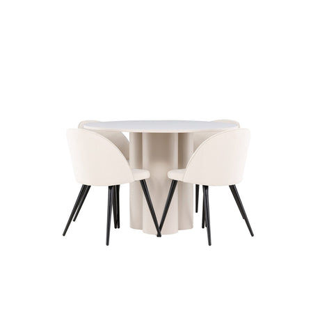 Olivia, Velvet Rund matgrupp