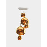 Melt Large Rund Pendelsystem LED Gold